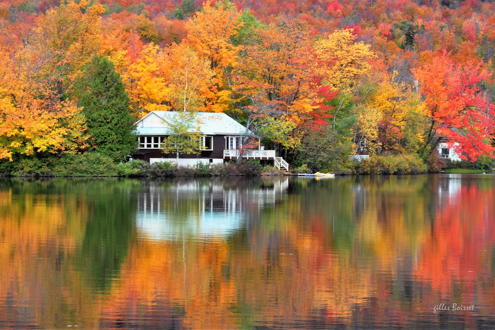 Reflets d'automne au Québec