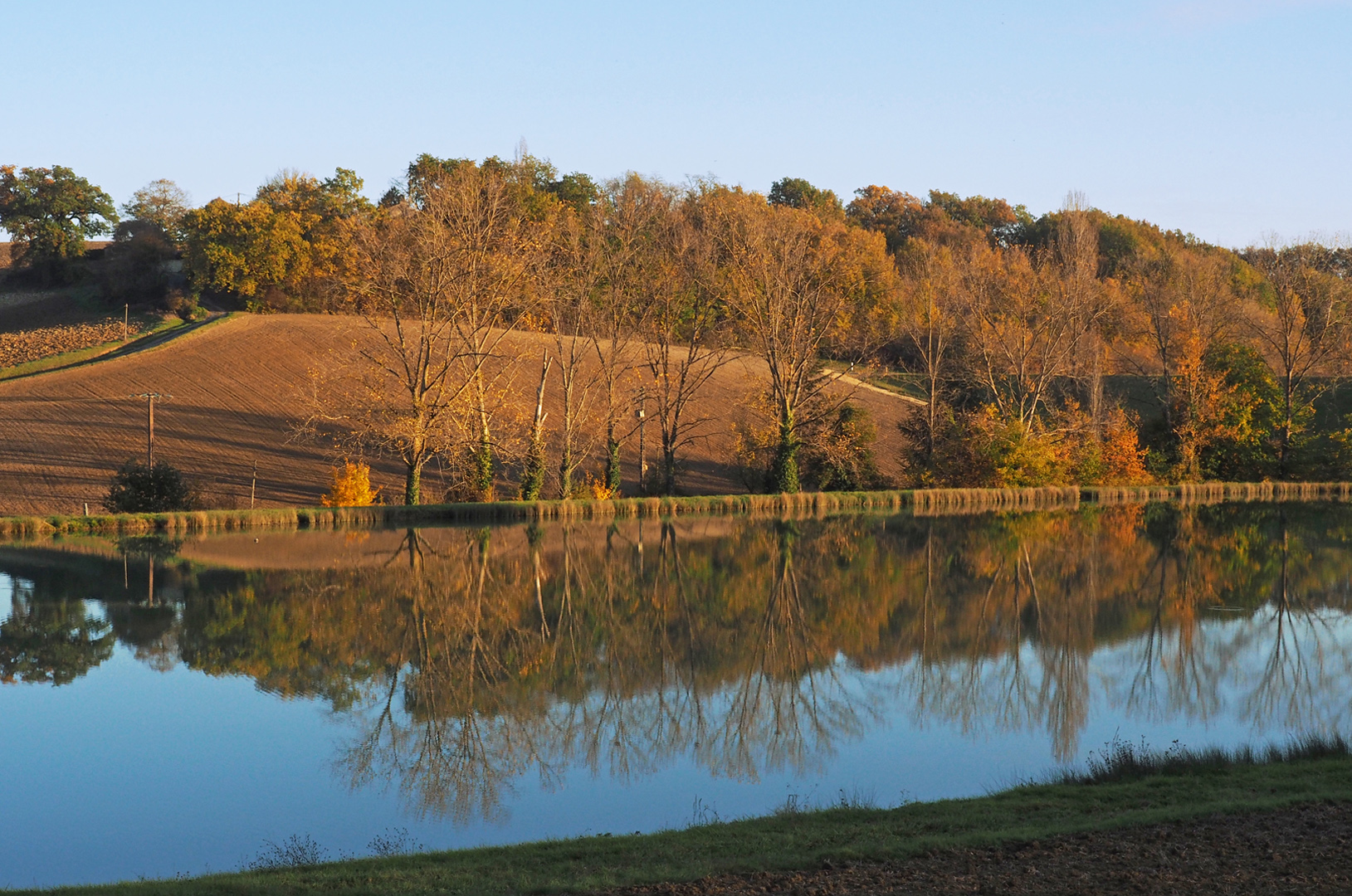 Reflets d’automne dans le Gers