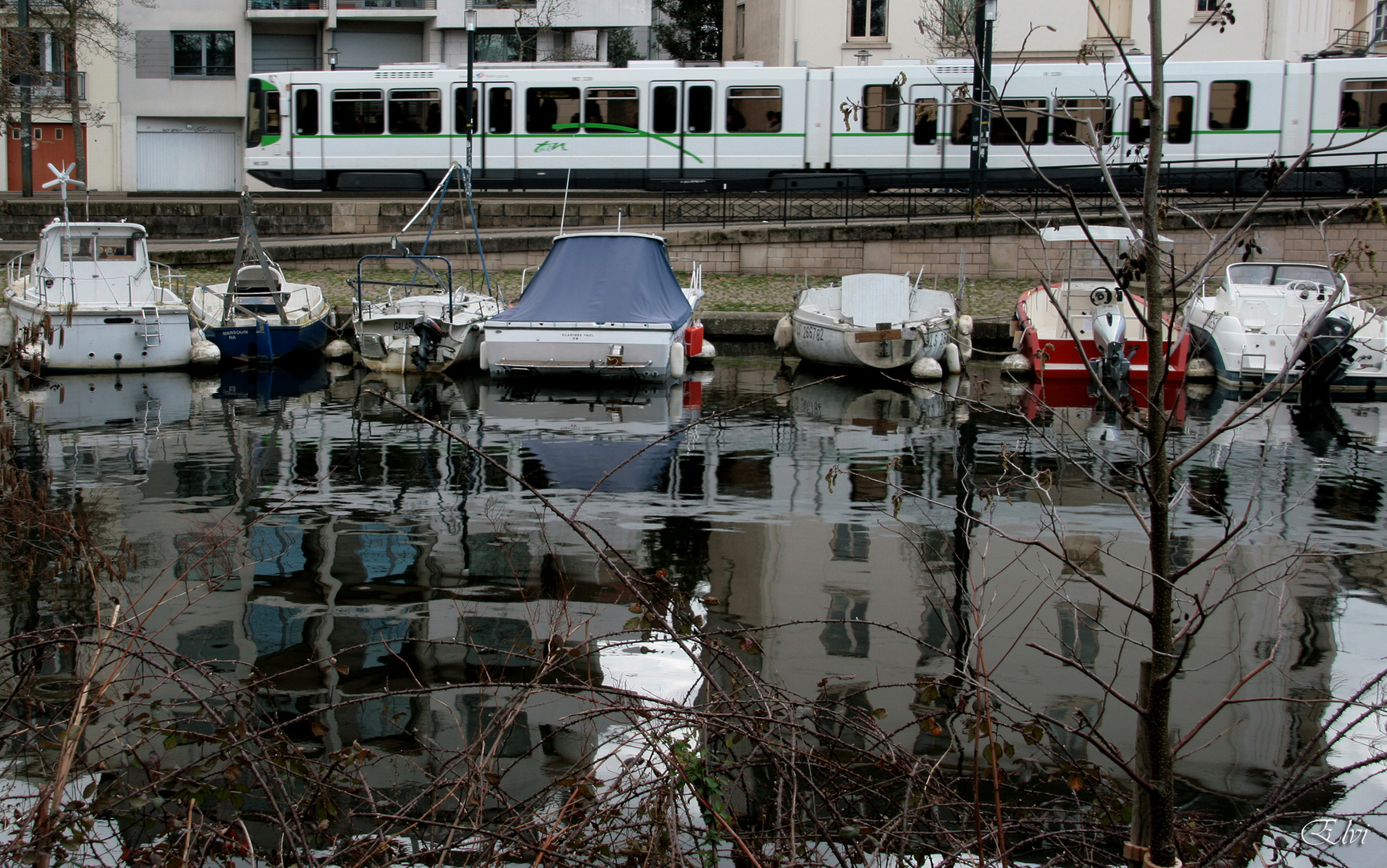 Reflets de tram