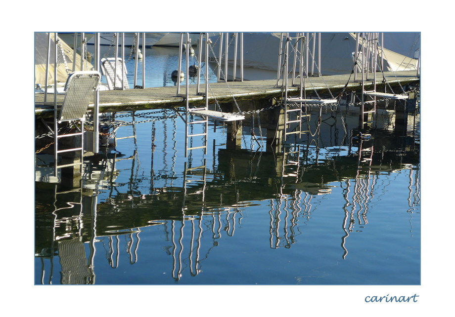 Reflets en janvier / Spiegelungen im Januar