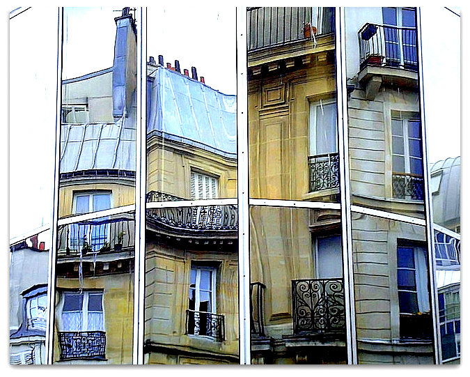 reflets parisiens.