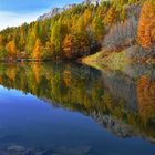 Reflets sur la lac d'Estenc