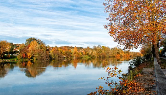 Reflets sur la Marne