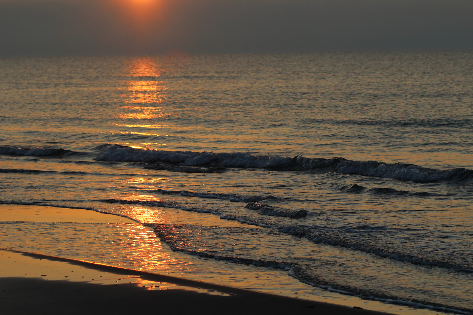 Reflets sur le bord de l'eau