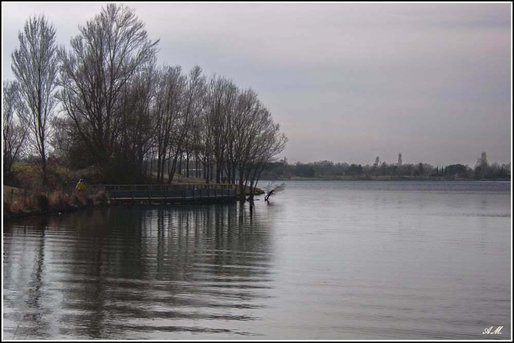 Reflets sur le lac