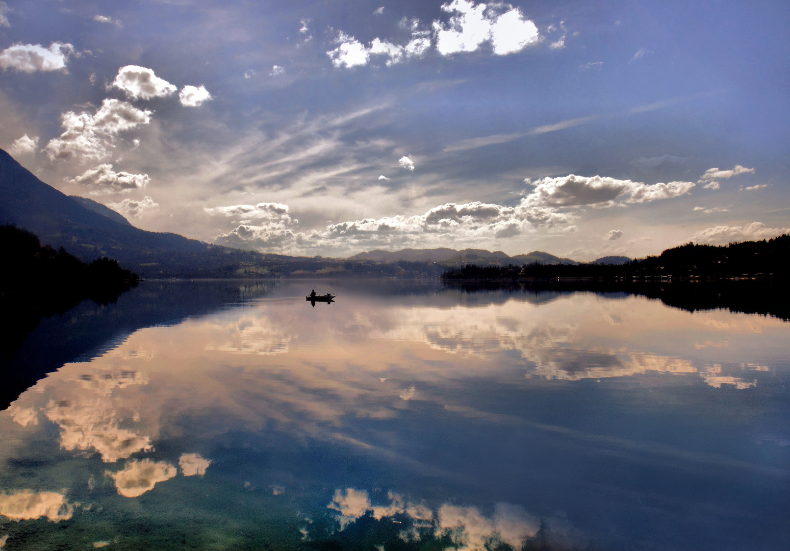 Reflets sur le lac