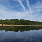 Reflets sur le lac de la Roucarié