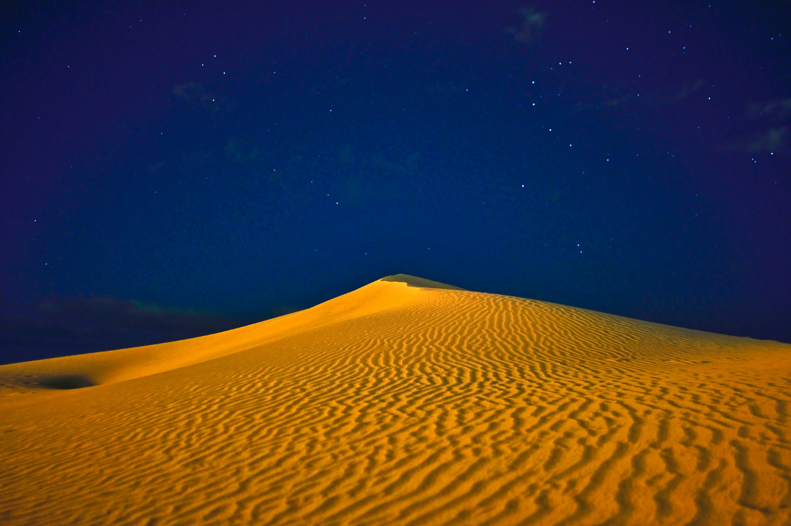 Reflexing en Maspalomas por la night