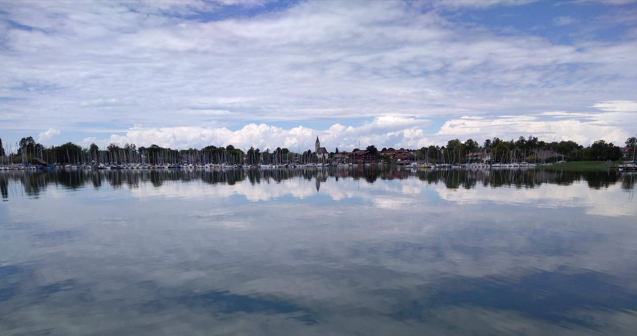 Reflexion am Chiemsee