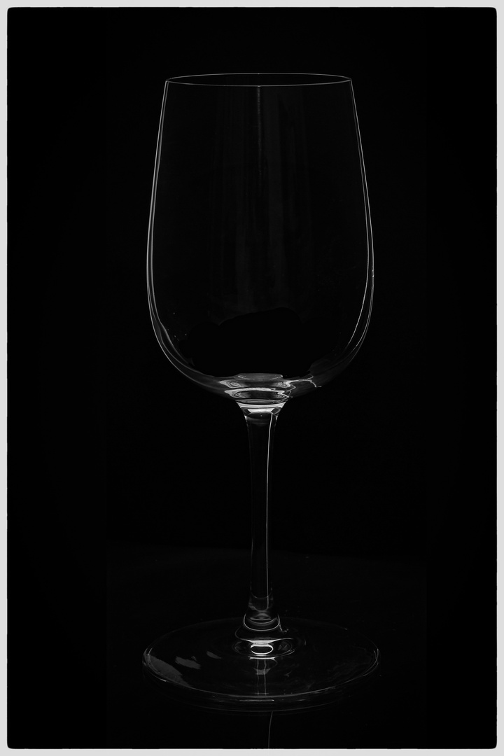 Reflexion auf Glas