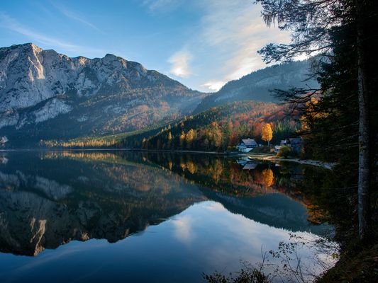 Reflexion der Farben