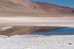 Reflexion im Ojo del Mar