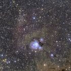 Reflexionsnebel NGC7129 mit Sternhaufen NGC 7142