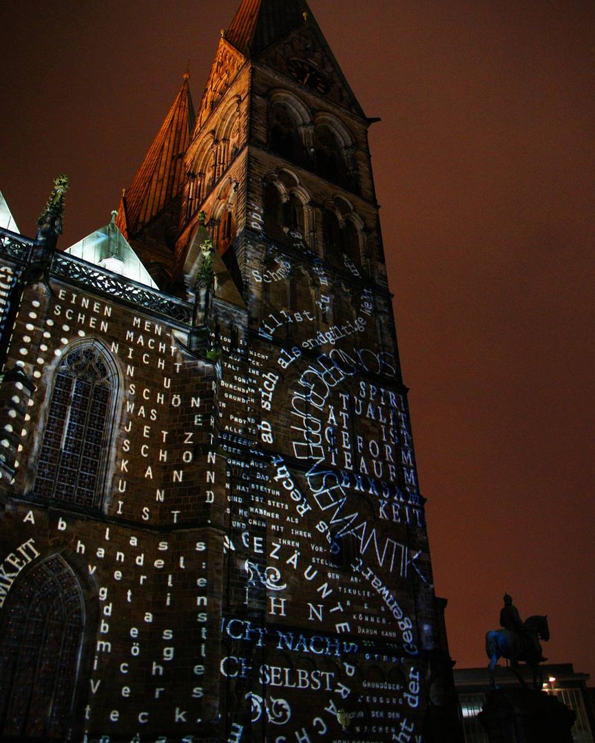 Reformationstags Illumination Bremen 