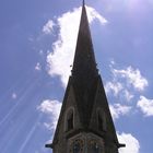 Reformierte Kirche (1493) in St. Antönien, Graubünden