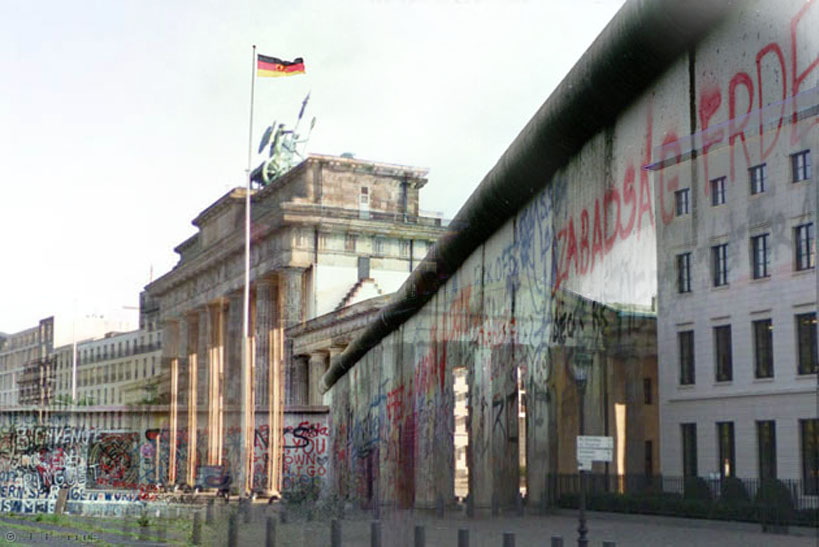 Refotografie - Brandenburger Tor 1988/2007