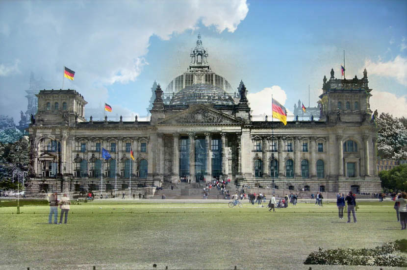 Refotografie - Reichstag 1938/2009