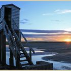 refuge cabin holy island causeway