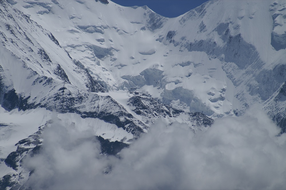 Refuge de Tête Rousse dans le Massif du Mont Blanc