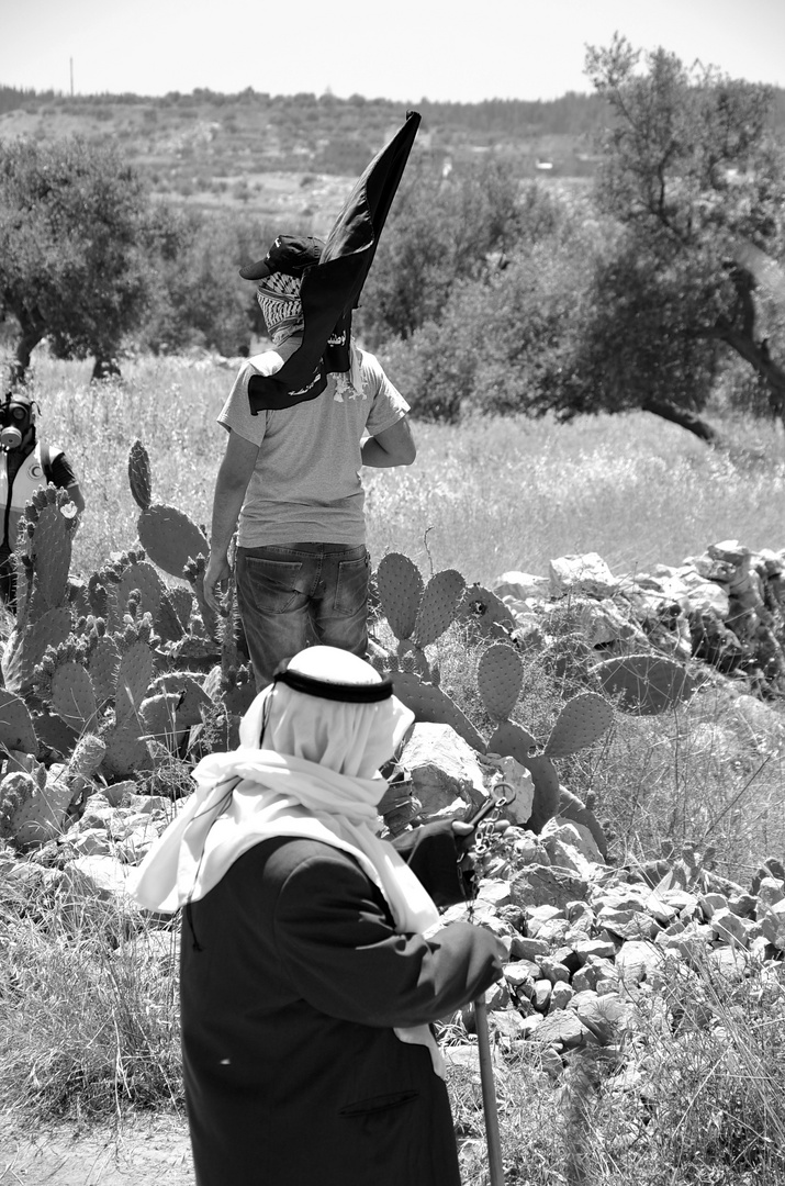 Refugee protest for the right of return