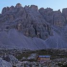 Refugio Lavaredo und Passportenkofel und die Sonne...