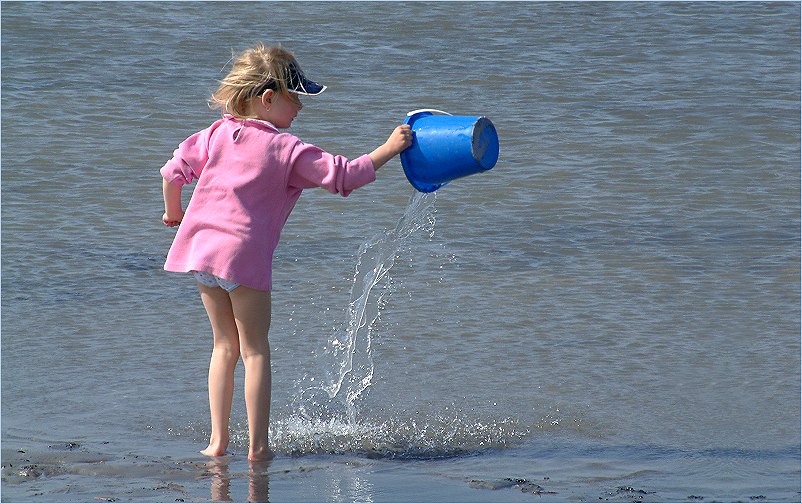 regando el mar