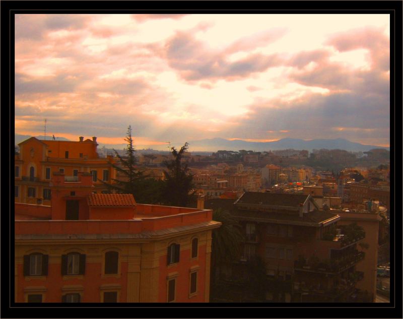 Regard su Rome en rose