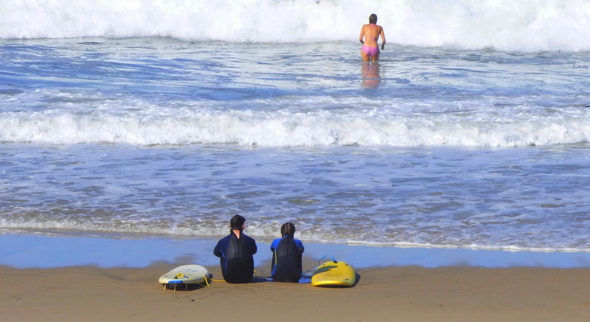 Regarder ... les vagues !