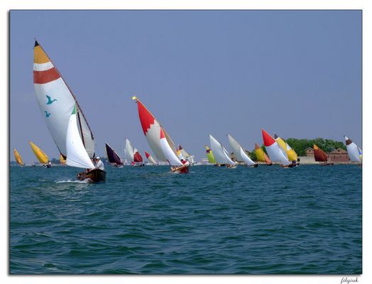 Regata di Vela al Terzo in Laguna