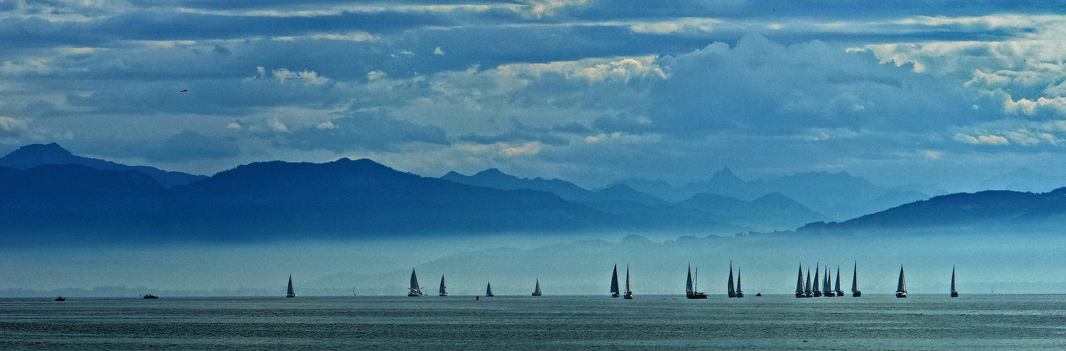 Regatta am Bodensee