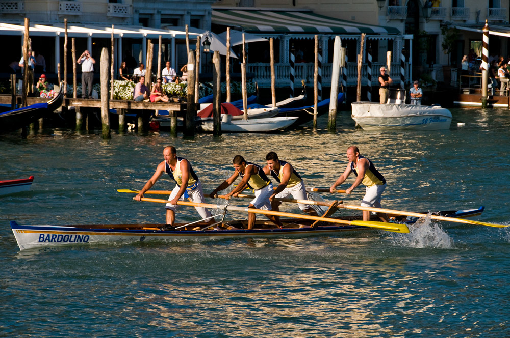 Regatta auf dem Canale Grande