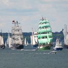 Regatta auf der Kieler Förde