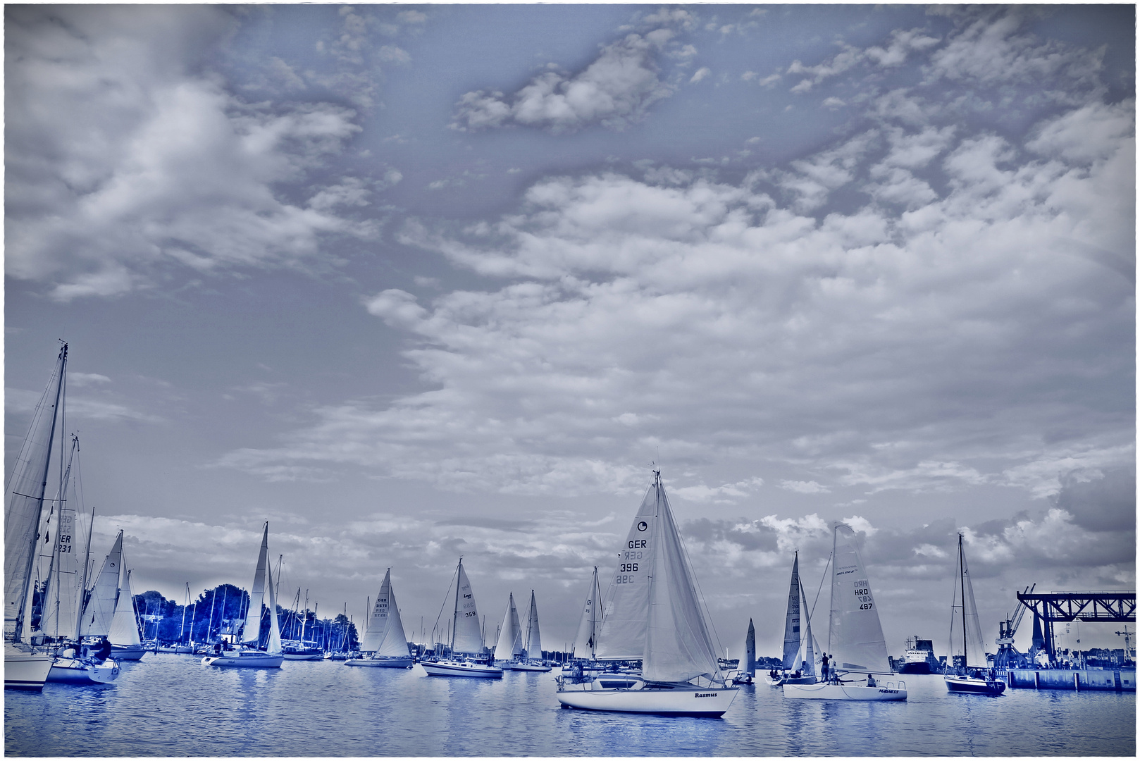 Regatta in Rostock