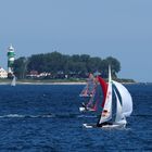 Regatta vor Bülker Huk