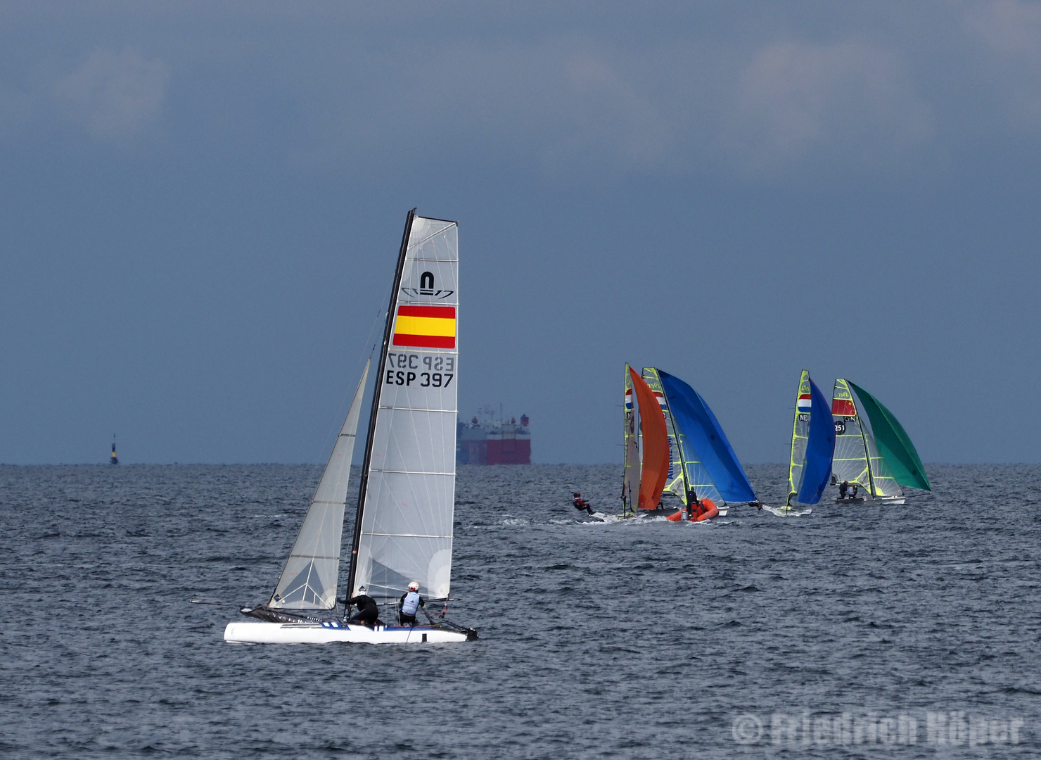 Regatta vor Strande