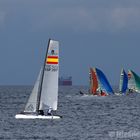 Regatta vor Strande