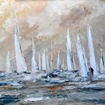 Regatta vor Warnemünde