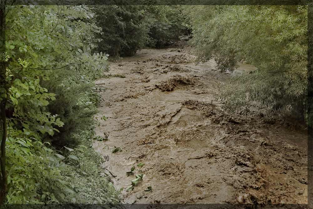 regen am 21. august 2005 in gleisdorf