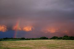 Regen am Abend