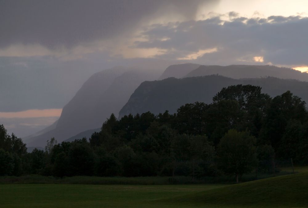 Regen am Dobratsch