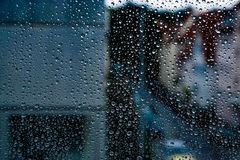 Regen am Fenster