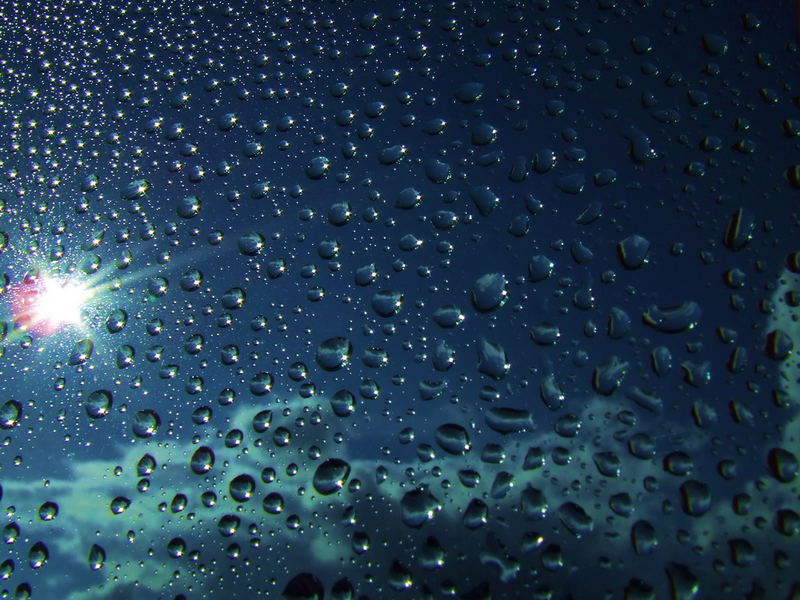 Regen am Fenster Foto &amp; Bild himmel, wolken, himmel