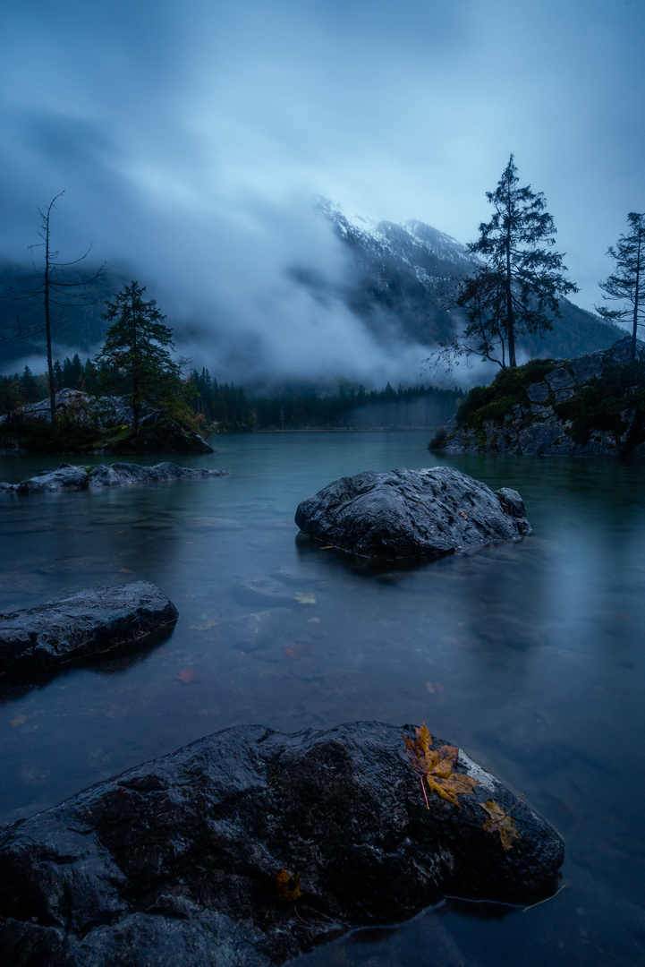 Regen am Hintgersee