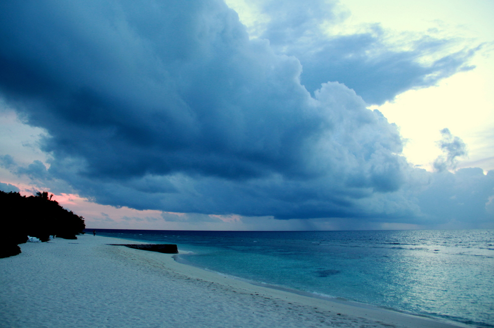 Regen am Horizont