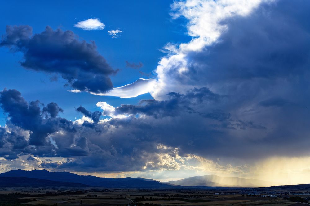 Regen am Horizont