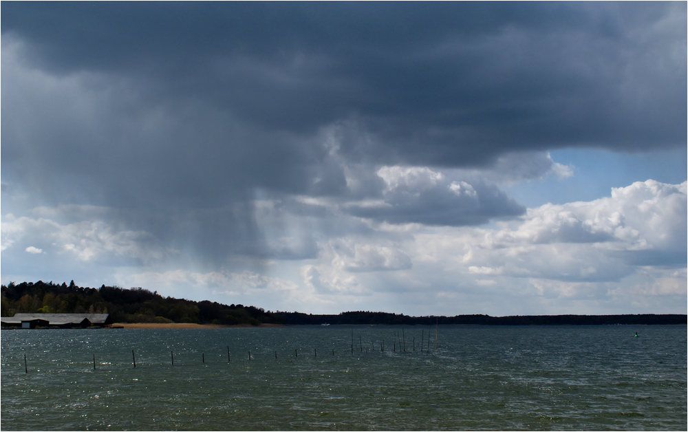 Regen am Horizont