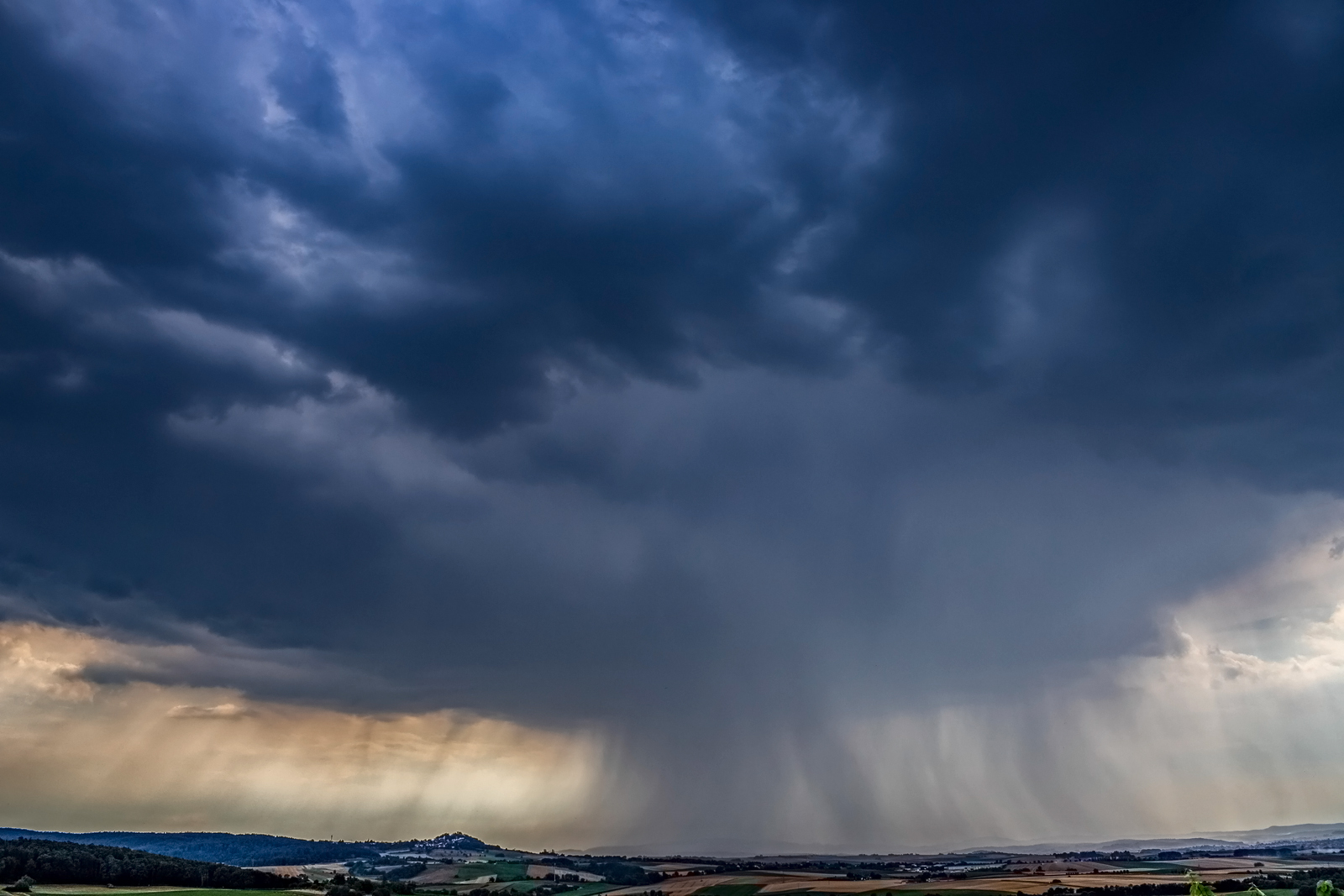 Regen am Horizont