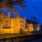 Regen am Jagdschloss Letzlingen