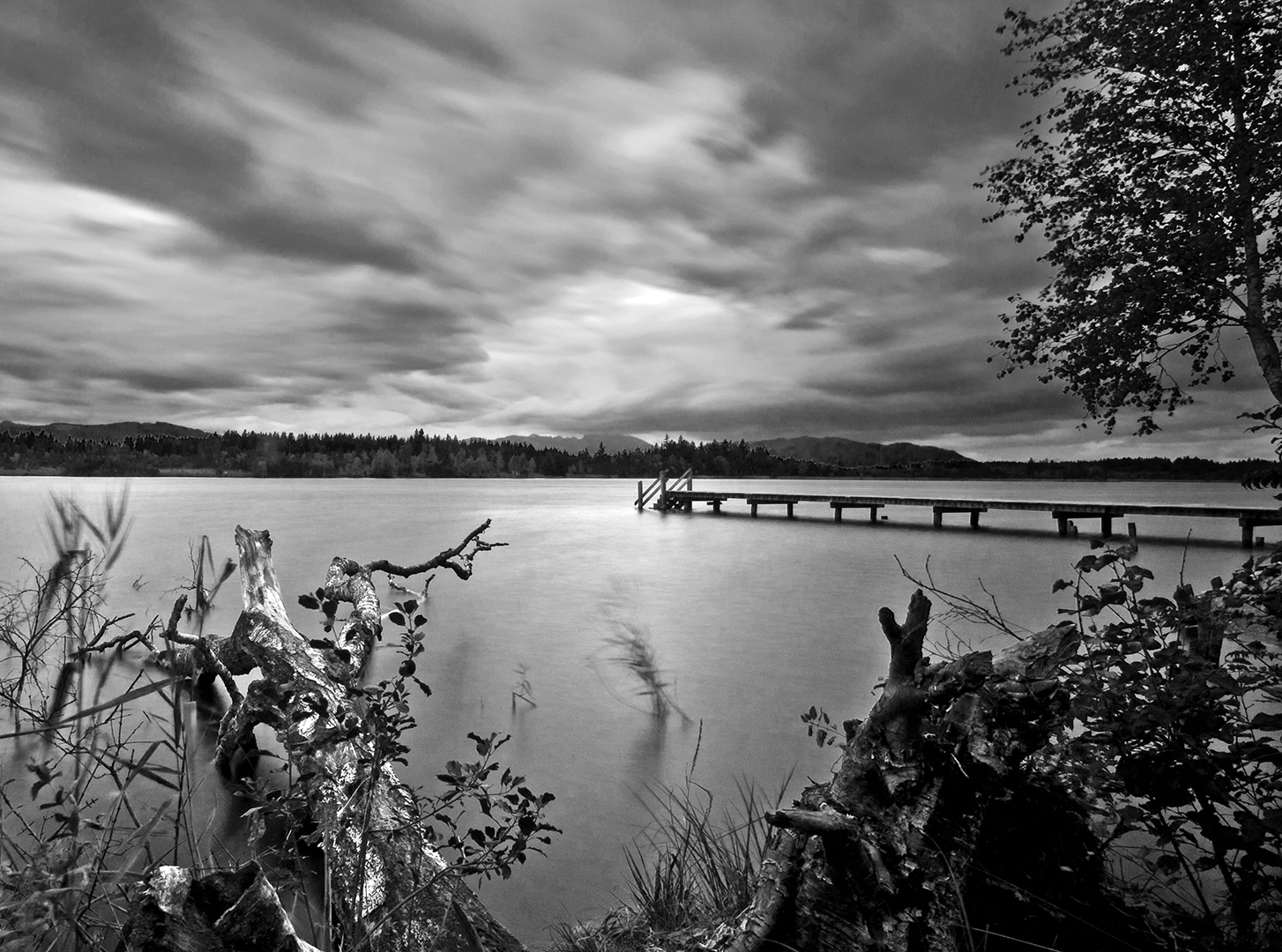 Regen am Kirchsee