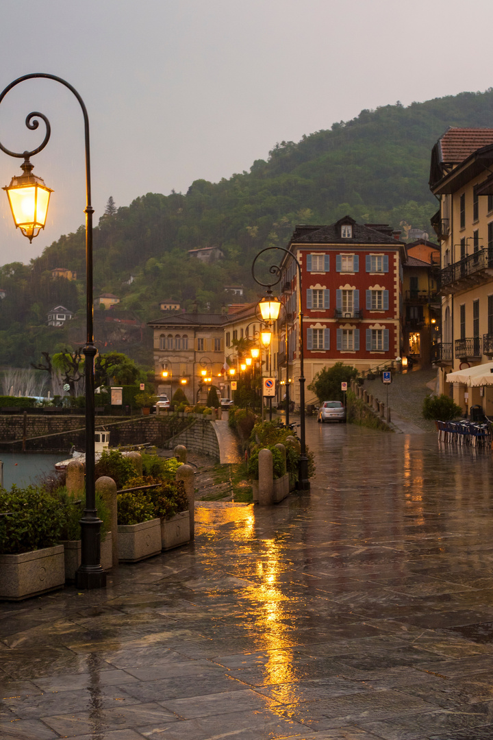 Regen am Lago Maggiore